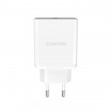 Canyon - Wall charger H-12 With USB-A QC3.0 18W White