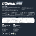 COB LED LENTE / Nepārtraukta izgaismojuma LED