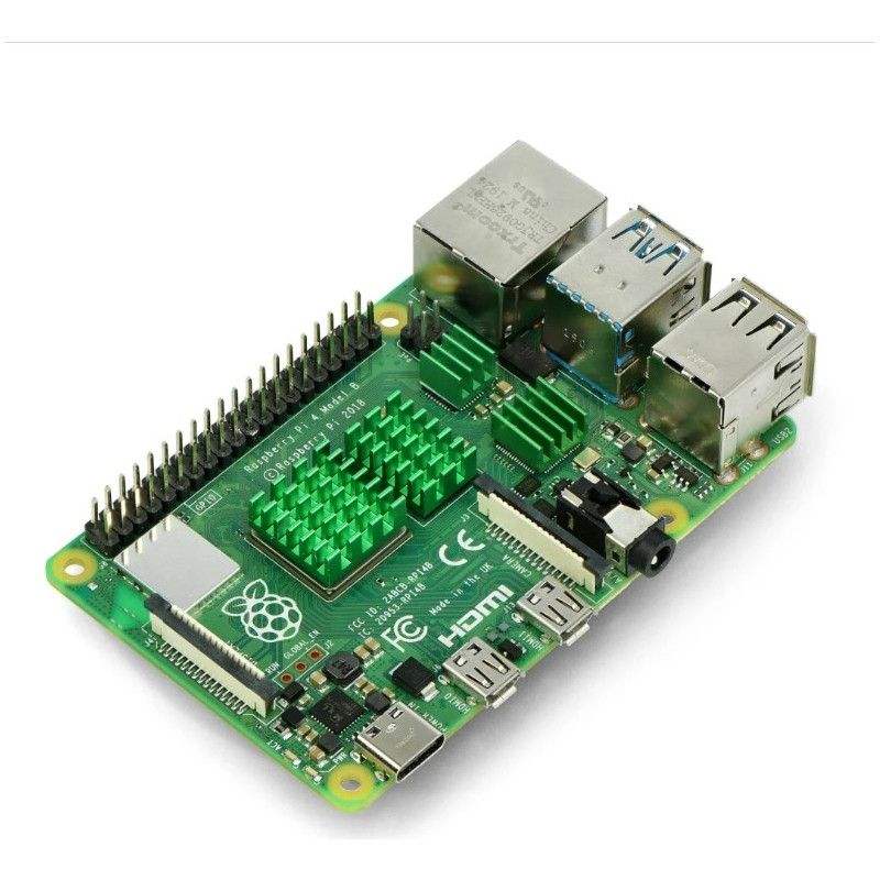 Set of heat sinks for Raspberry Pi - with heat transfer tape - 4pcs ...
