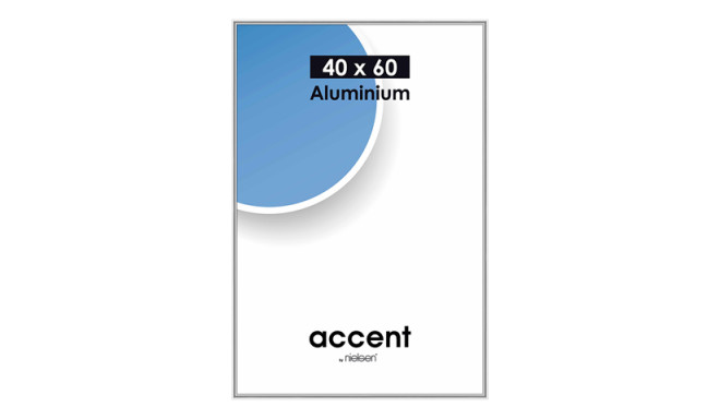 Nielsen Photo Frame 55123 Accent Glossy Silver 40x60 cm