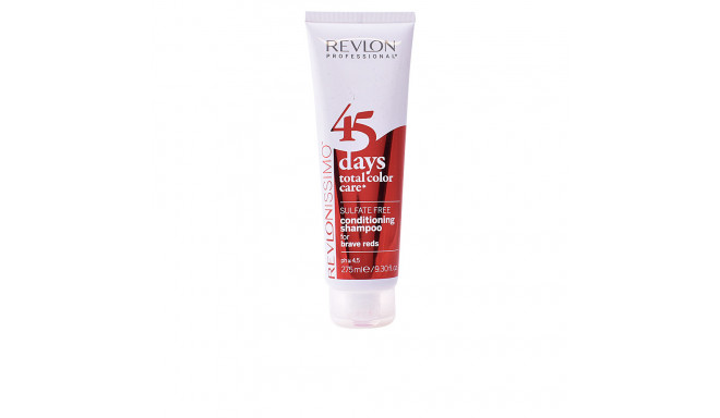 REVLON 45 DAYS conditioning shampoo for brave reds 275 ml