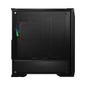 MSI MPG GUNGNIR 100 Mid Tower Gaming Computer Case &#039;&#039;Black, 1x 120mm ARGB + 3x 120mm Fan, 