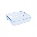 Pasniegšanas Plate Pyrex Classic Kvadrāta Caurspīdīgs Stikls 25 x 22 x 6 cm (6 gb.)