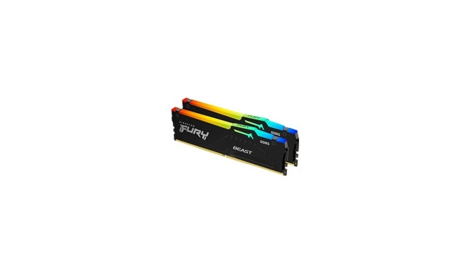 KINGSTON 16GB 6000MT/s DDR5 CL36 DIMM Kit of 2 FURY Beast RGB EXPO