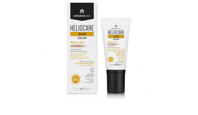HELIOCARE 360° COLOR protector solar con color aqua gel SPF50+ #beige 50 ml