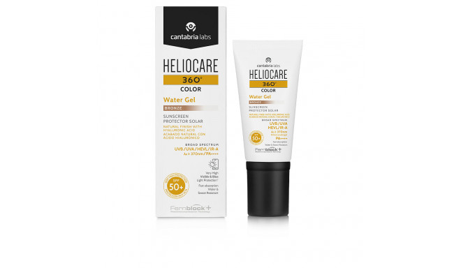 HELIOCARE 360° COLOR protector solar con color aqua gel SPF50+ #bronze 50 ml