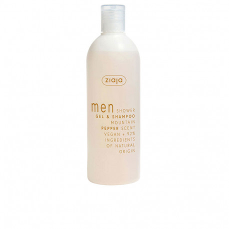 ZIAJA MEN dušigeel ja šampoon mägipipar 400ml
