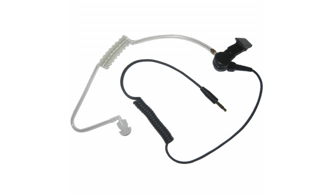 ES-02 Receive-Only Earpiece with Transparent Acoustic Tube(for use with PTT&MIC cable)