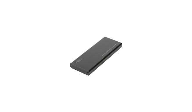 DIGITUS External SSD Enclosure USB 3.0 - M2 (NGFF) aluminum housing black