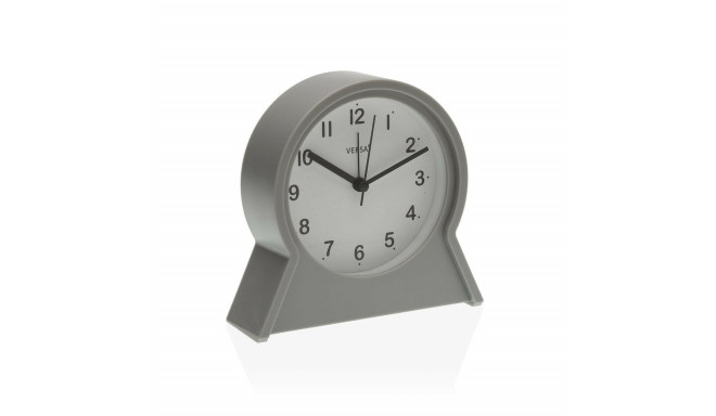 Alarm Clock Versa Franki Grey Plastic 4,4 x 14,5 x 13,7 cm