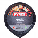 Oven Mould Pyrex Magic Circular Black Flat Ø 30 cm (6 Units)