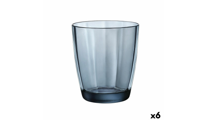 Klaas Bormioli Rocco Pulsar Sinine Klaas 390 ml (6 Ühikut)
