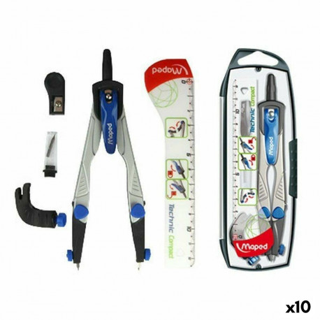 Kompass Maped 4 Tükid, osad (10 Ühikut)
