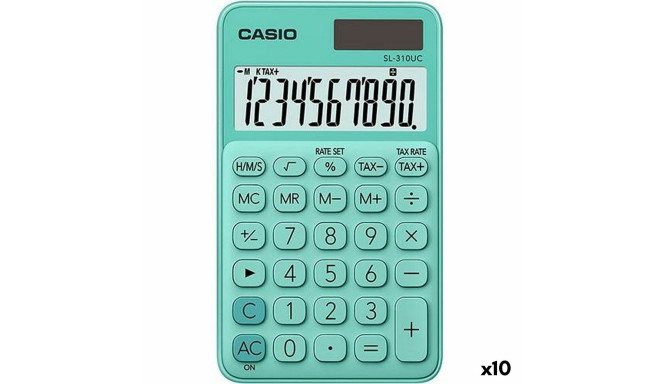 Calculator Casio SL-310UC Green (10Units)