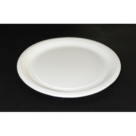 Papptaldrik 23cm valge, 25tk/pk