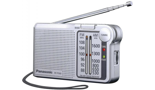 Panasonic radio RF-P150D, silver