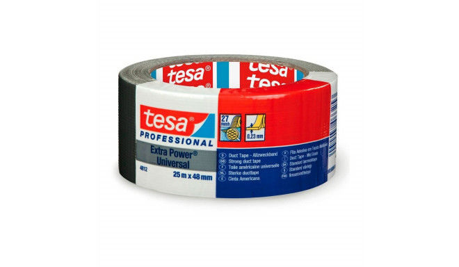 Duct tape TESA Extra Power 4612 Universal Black (25 m x 48 mm)