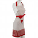 Apron with Pocket Atmosphera Poulette Beige Cotton 60 x 80 cm