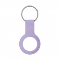 Crong Silicone Case with Key Ring - Apple AirTag Keyring (purple)