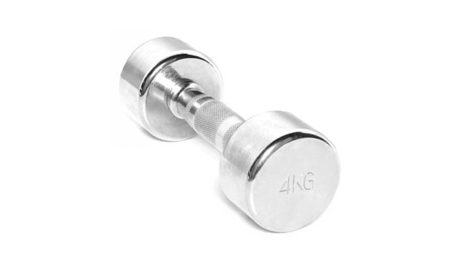 Chromed dumbbell TOORX MC-4 4kg