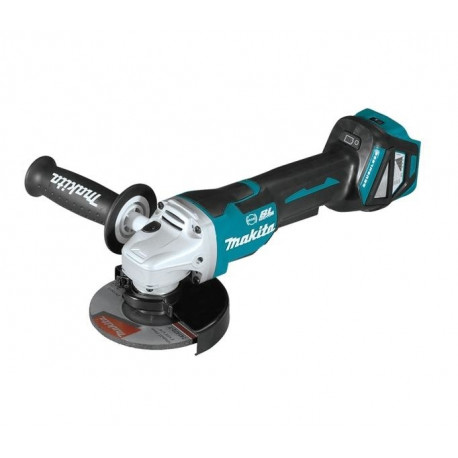 MAKITA.ANGLE GRINDER. 18V DGA517ZJ 125mm ADJUSTABLE BLDC MAKPAC PADDLE SWITCH