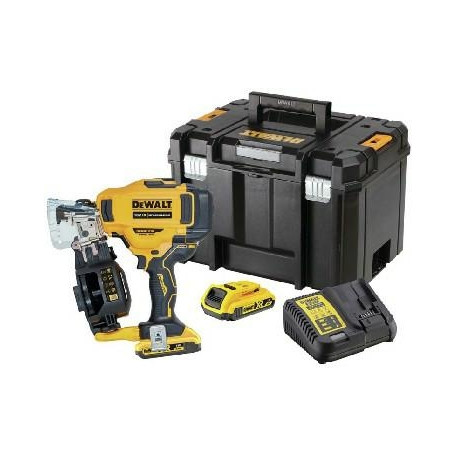 DEWALT naelapüstol 18V XR DCN45RND2 trummel 2x2Ah 19-45mm