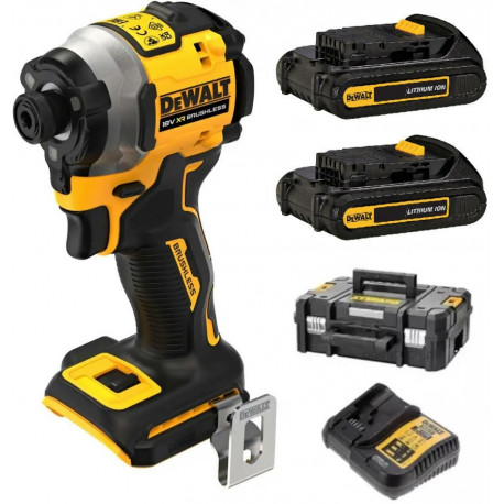 DEWALT.IMPACT DRIVER.18V DCF850D2T 208Nm 2x2.0Ah TSTAK