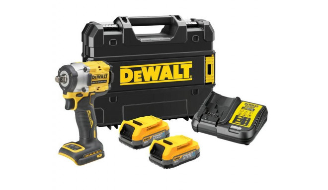 DEWALT. IMPACT WRENCH 1/2" 18V DCF921E2T 406Nm 2x1.7Ah POWERSTACK