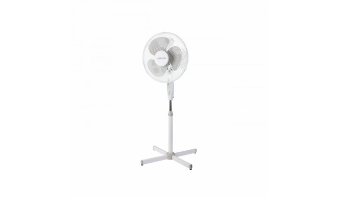 Volteno põrandaventilaator valge + kaugjuhtimispult 40cm ristjalg