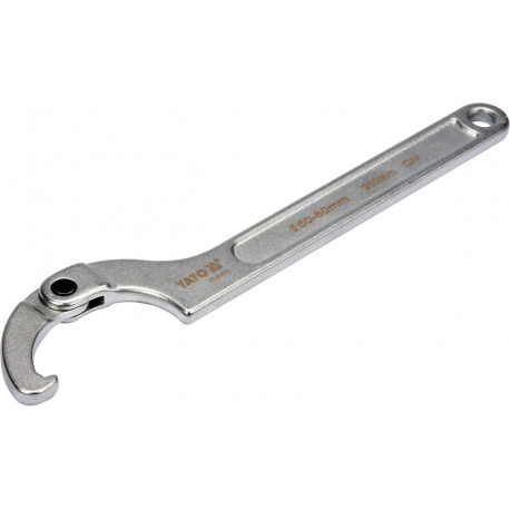 YT. HOOK WRENCH, SLOT NOSE. 50-80mm