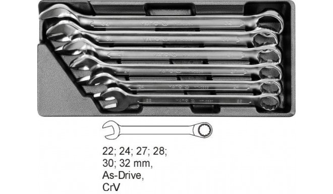 Yato Tool insert with accessories 6 pcs (YT-5532)