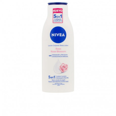 NIVEA ROSE BLOSSOM loción corporal 5 en 1 400 ml