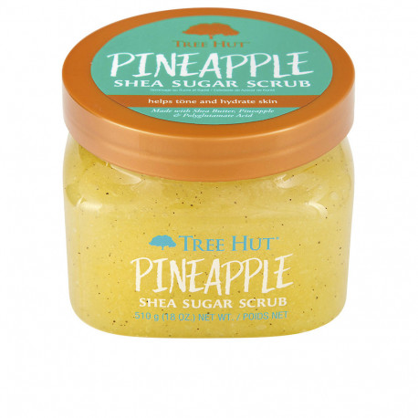 TREE HUT EXFOLIANTE de azúcar piña 510 gr