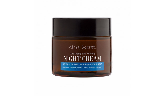 ALMA SECRET NIGHT CREAM multi-reparadora antiendad pieles mixtas 50 ml