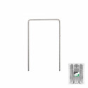 Tsingitud metallist tihvt "U" kujuga 100tk, laius 7cm / kõrgus 15cm