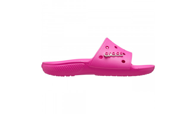 Klapki damskie Crocs Classic Slide różowe 206121 6UB - Sandals - Photopoint