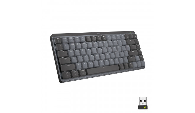 Klawiatura Logitech MX Mechanical Keybord Mini (ciche sprężynujące) bezprzewodowa 75% podświetlana g
