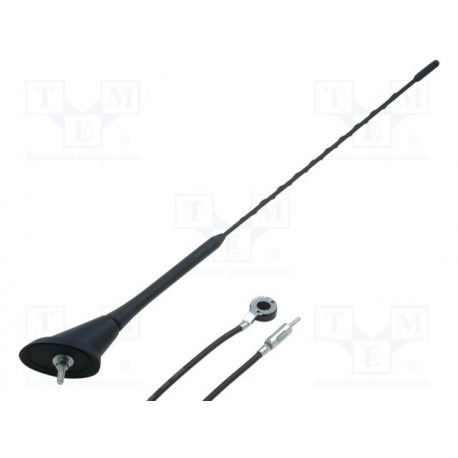 Autoraadio antenn 0.41m, 5m kaabel