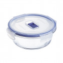 hermeetiline lõunasöögi karp Luminarc Pure Box Active 670 ml 14 x 6 cm Kahevärviline Klaas (6 Ühikut