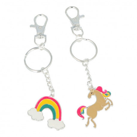 Atslēgu ķēde Inca Vienradzis Varavīksni (2 pcs)