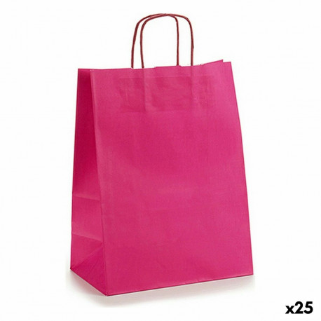Бумажный пакет Pincello 24312 Розовый 24 x 12 x 40 cm (25 штук)
