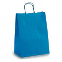 Paper Bag 24 x 12 x 40 cm Blue (25 Units)