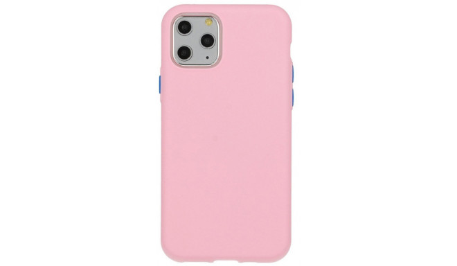 Mocco case Soft Cream Silicone Samsung Galaxy S21+, light pink