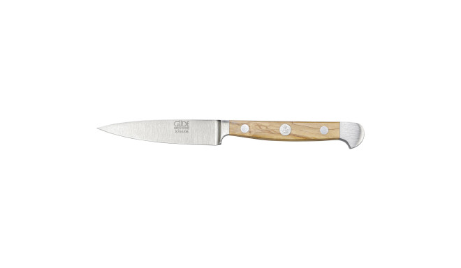 Güde Alpha paring knife 8 cm Olive Wood