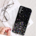 Fusion kaitseümbris Glue Glitter Silicone Apple iPhone 13 Pro, must