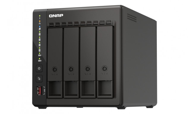 QNAP | 4-kohaline lauaarvuti NAS | TS-453E-8G | Kuni 4 HDD/SSD kuumvahetus | Intel Celeron | J6412 n