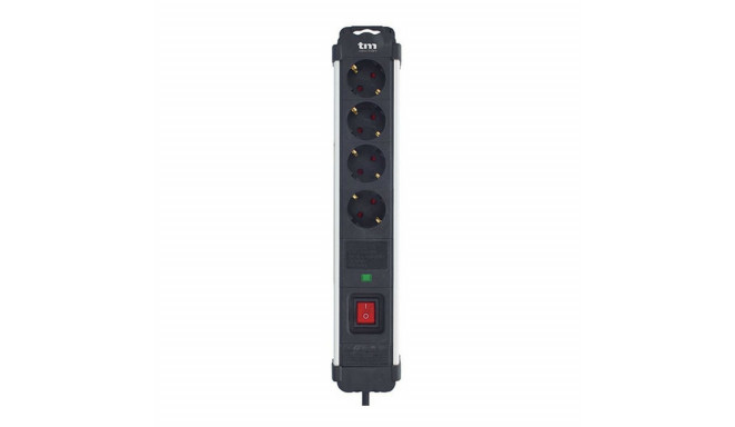 4-socket plugboard with power switch TM Electron 230 V