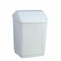 Rubbish bin Denox White 55 L