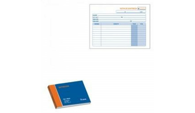 Delivery Book DOHE 50079D 1/8 10 Pieces 100 Sheets