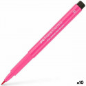 felt-tip pens Faber-Castell Pitt Artist Light Pink (10Units)